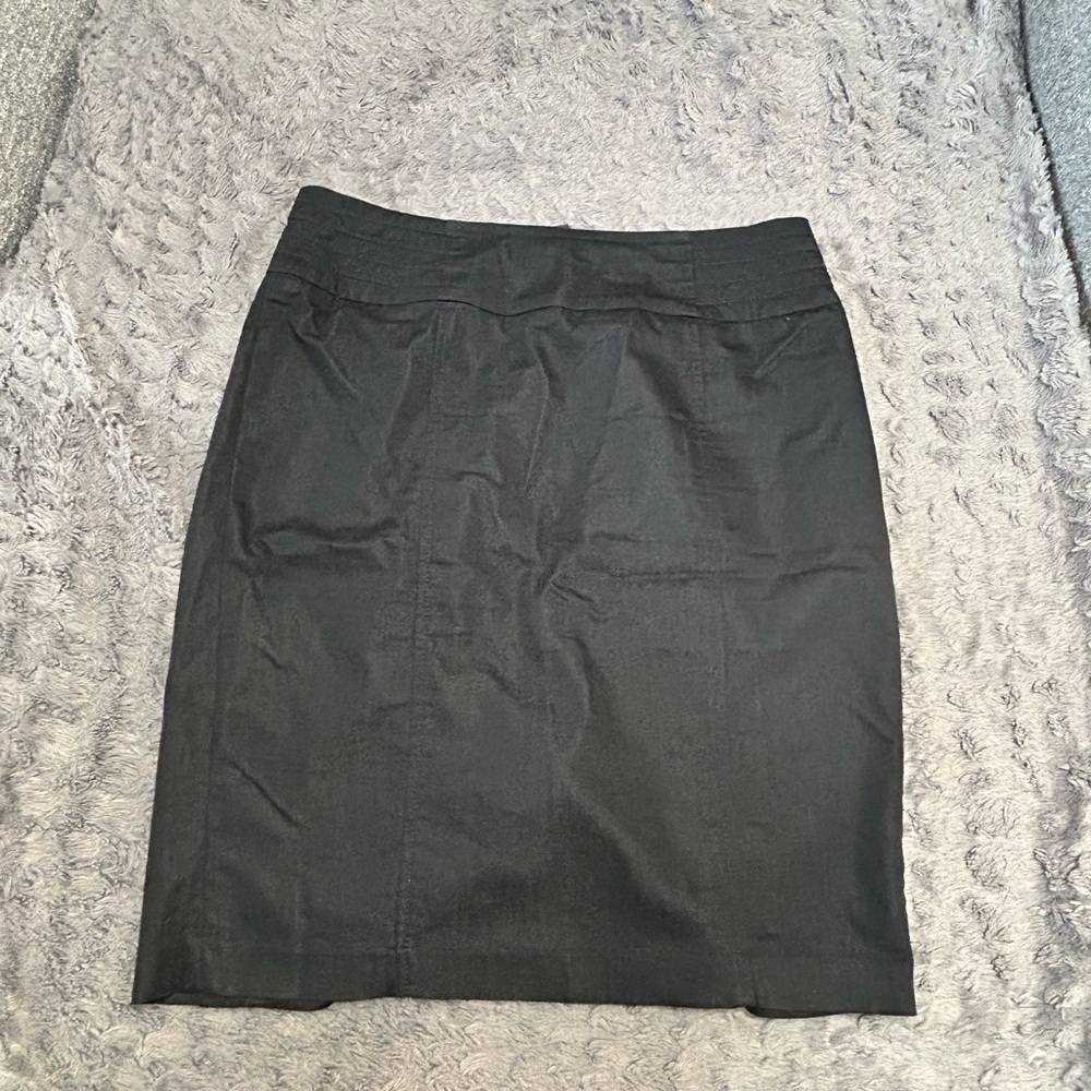 Kenar Gray Pencil Skirt Knee-Length Casual
